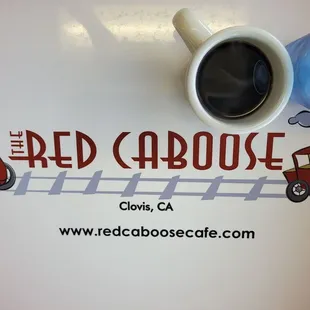 a cup of coffee