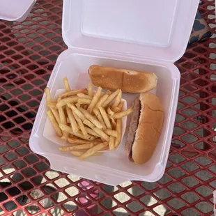 Hot Dogs &amp; French Fries