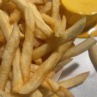 Cheese fries - extra $1.00 for cheese on the side