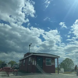outside, chicken wings and fried chicken