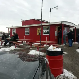 Feb 1st and the Caboose is going strong!