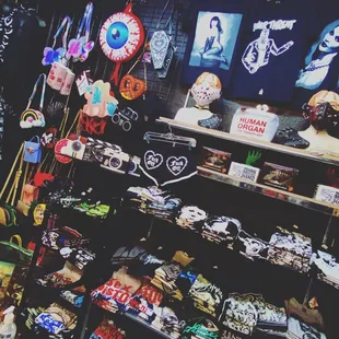 T-shirts, accessories and lots more!