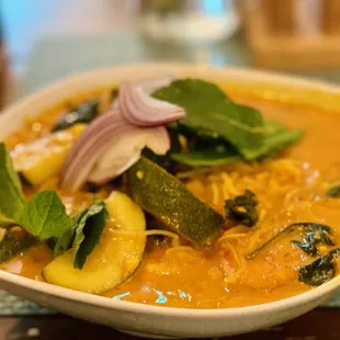 Malaysian laksa curry