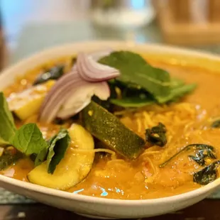Malaysian Laksa with Tofu