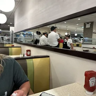 interior, sushi and sashimi