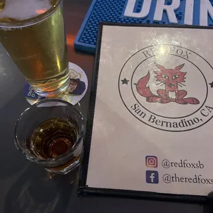 shot of hen ultra as a chaser