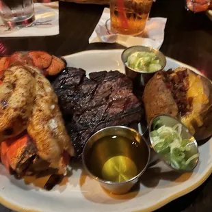 Steak and Lobster