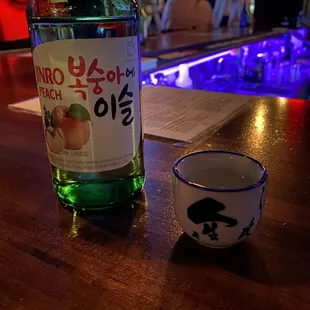 Peach soju