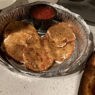 Fried mozzarella