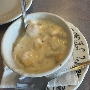 food, chowder, soups and chowder, soup