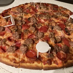 Meet Meat Pizza
