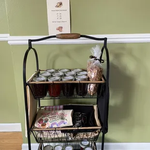 Local, handmade items to takeaway including that delicious sweet bread