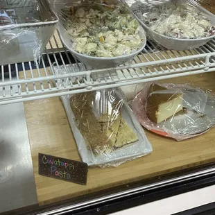 A variety of sides