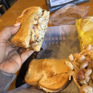 Pesto Chicken and macaroni salad