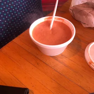 Tomato artichoke soup