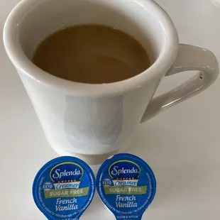 The only breakfast place that has sugar free creamer for us diabetics. They also have sugar free ice cream.