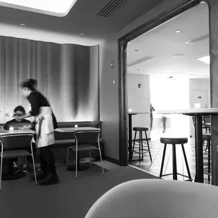 two people sitting at a table