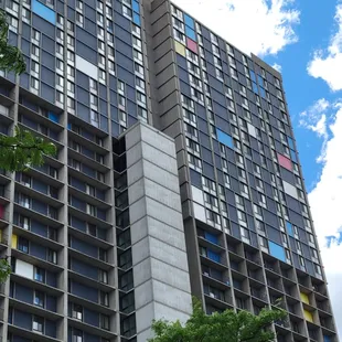 When you see this apartment building you are in Little Somalia.