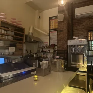 sushi and sashimi, interior