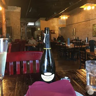 My table by the front door