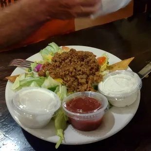 Small Taco Wedge salad