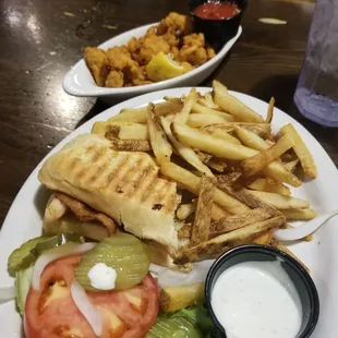 Chicken Bacon Ranch Panini