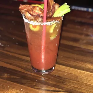 Love having the Bloody Mary bar