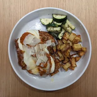 Chicken Parmesan. Absolutely fantastic meal.