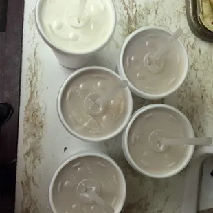 Milkshakes