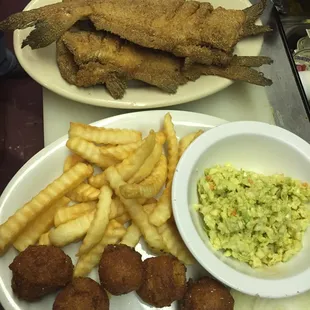 3pc Whole Catfish Plate