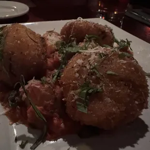 Risotto Fritters. So good!