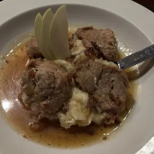 Apple cider pork!!