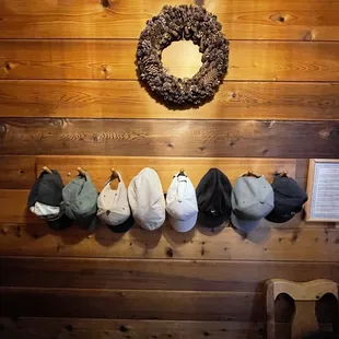 Hat rack!