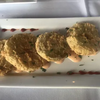 Fried green tomatoes