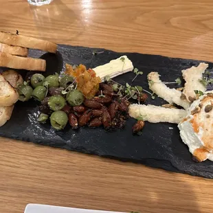 Cheese Plate-we liked this but the almonds were old.