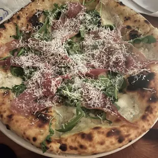 Prosciutto pizza best food of the night! reminded me of being an Italy!