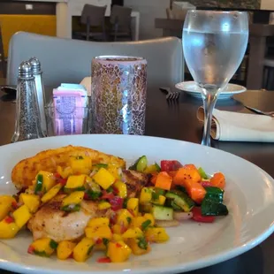 Tequila Lime Chicken with Mango Salsa