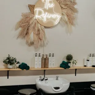We have the comfiest shampoo bowls in town!