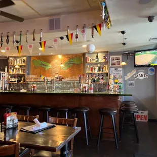 Bar area