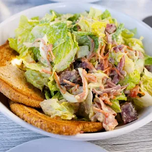 Warm Pastrami Salad