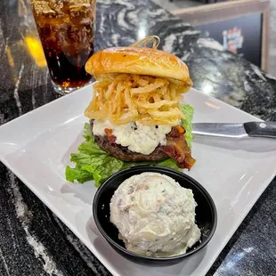 Bacon bleu burger daily special...$14