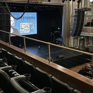 Stage.  View from balcony