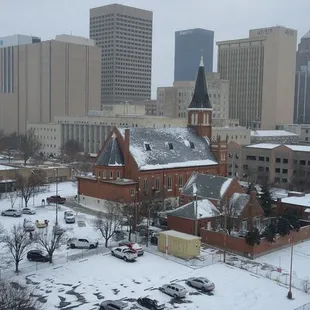 The south view from the balcony