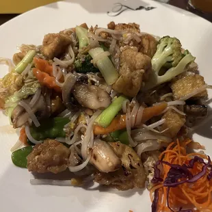Pad Thai with veges and tofu
