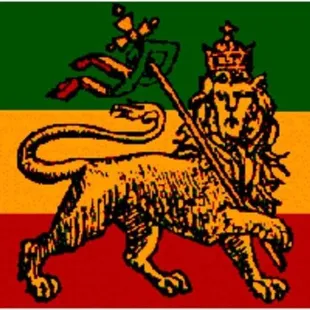 a lion with a crown on its head