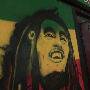 a man with dreadlocks