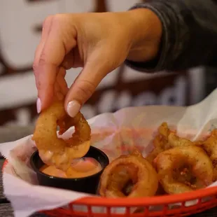 Handcrafted Onion Rings