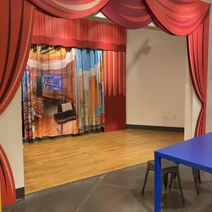 Stage area