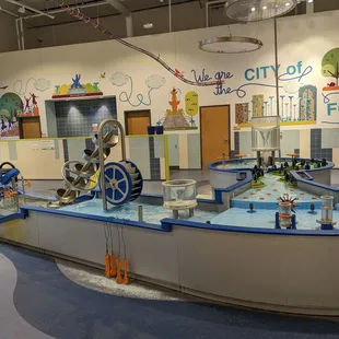 Water play area