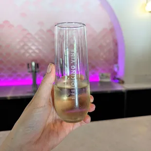 A refreshing white...